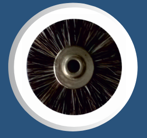Grey Paisa Brush - OROSOL International
